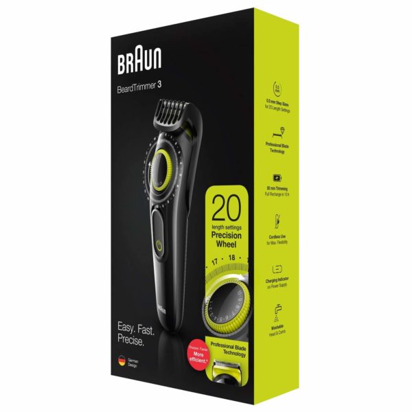 Braun Mens Trimmer BT3221 Braun Mens Trimmer BT3221