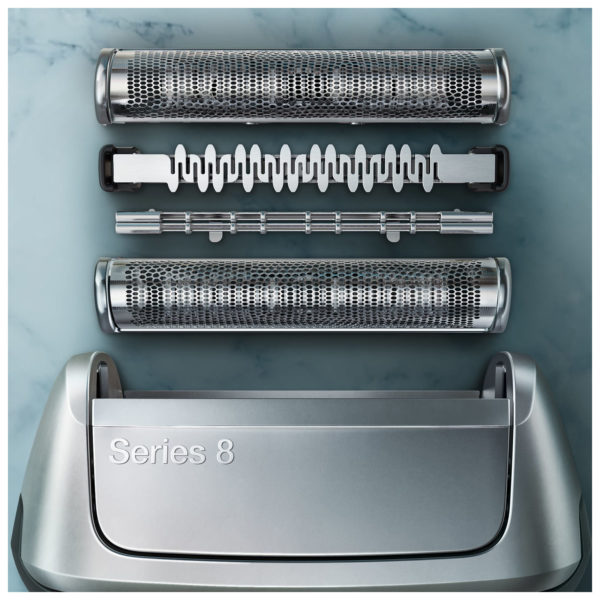 Braun Shaver Series 8 Silver Wet 8390CC Braun Shaver Series 8 Silver Wet 8390CC