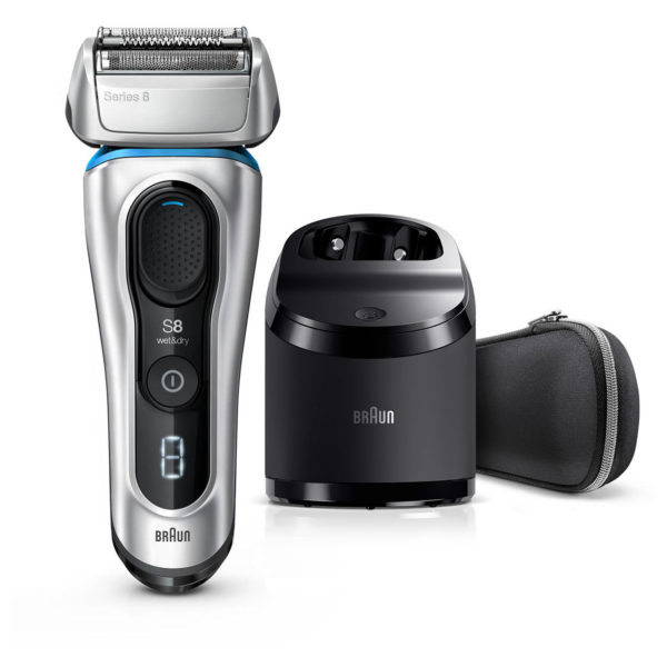 Braun Shaver Series 8 Silver Wet 8390CC Braun Shaver Series 8 Silver Wet 8390CC