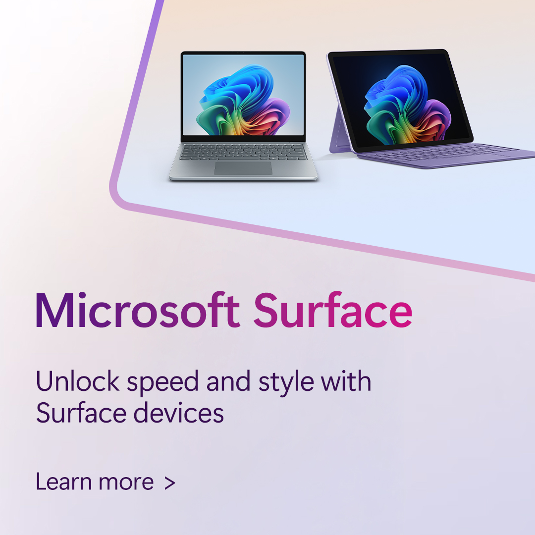 Microsoft surface Laptops