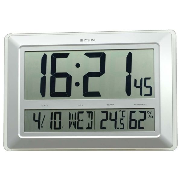 Rhythm LCW015NR19 Digital Wall Clock price in Bahrain, Buy Rhythm ...