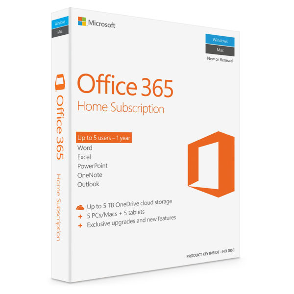 Microsoft 6gq00085 Office 365 Home Software Online Product Key
