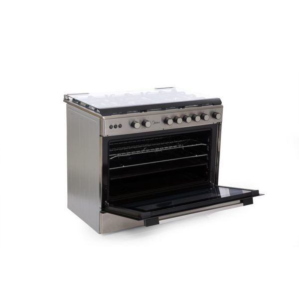 Midea 5 Gas Burners Cooker LME95030FFD price in Bahrain, Buy Midea 5 ...