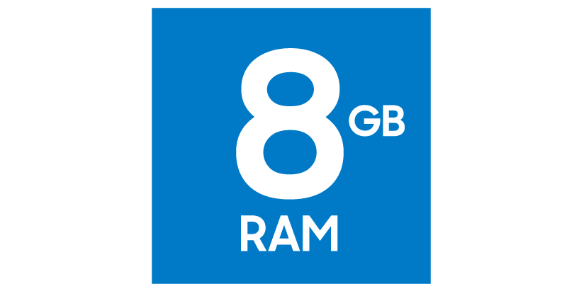 8GB RAM