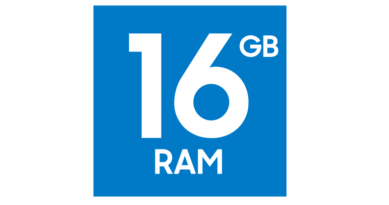 16GB RAM