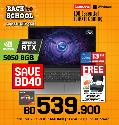 GAMING LAPTOPS