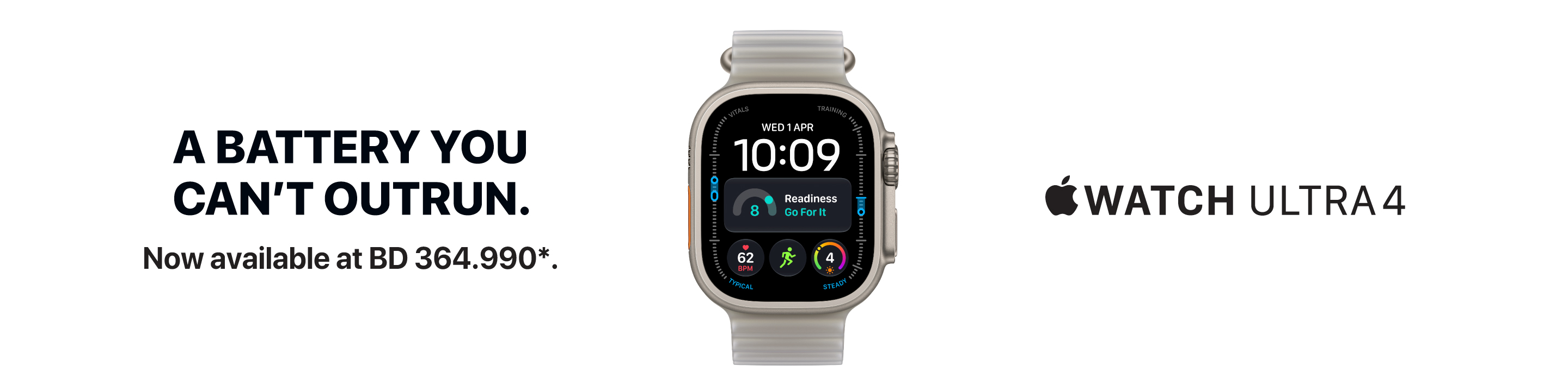 Desktop Apple Watch Ultra 4