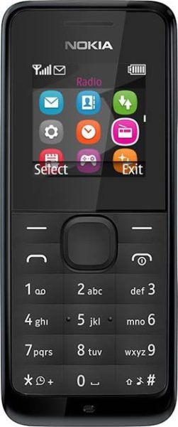 Nokia 105 Dual Sim Mobile Phone Black price in Oman | Sale ...