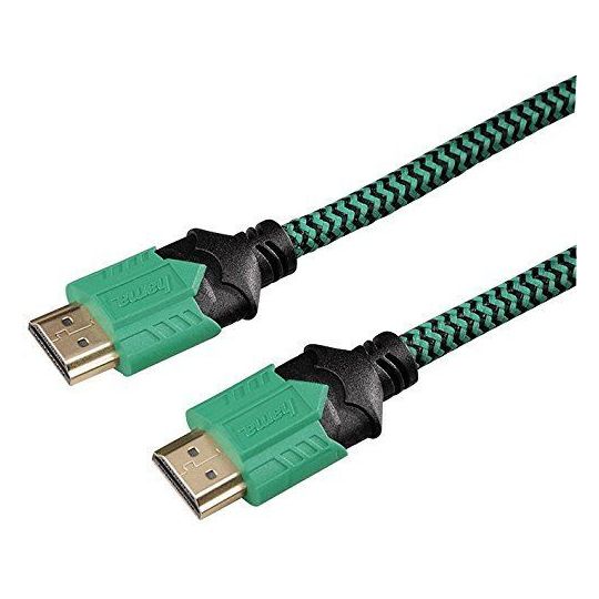 Hama 115580 High Quality High Speed HDMI Cable 2.5m Green For Xbox One