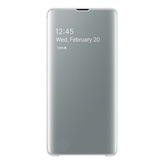 Samsung Clear View Flip Case White For Galaxy S10 Plus Price In