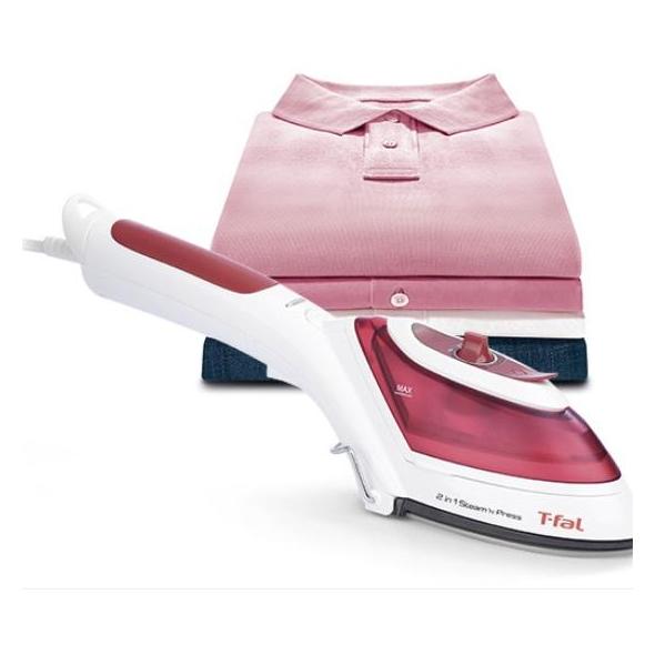 Tefal 2 in 1 Steam ‘n Press Handheld Steam Iron DV8610M1 price in Oman