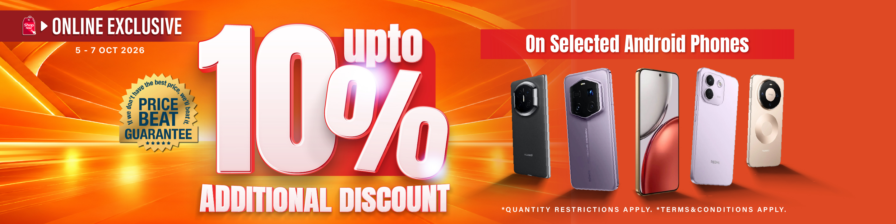 Mobiles 10%