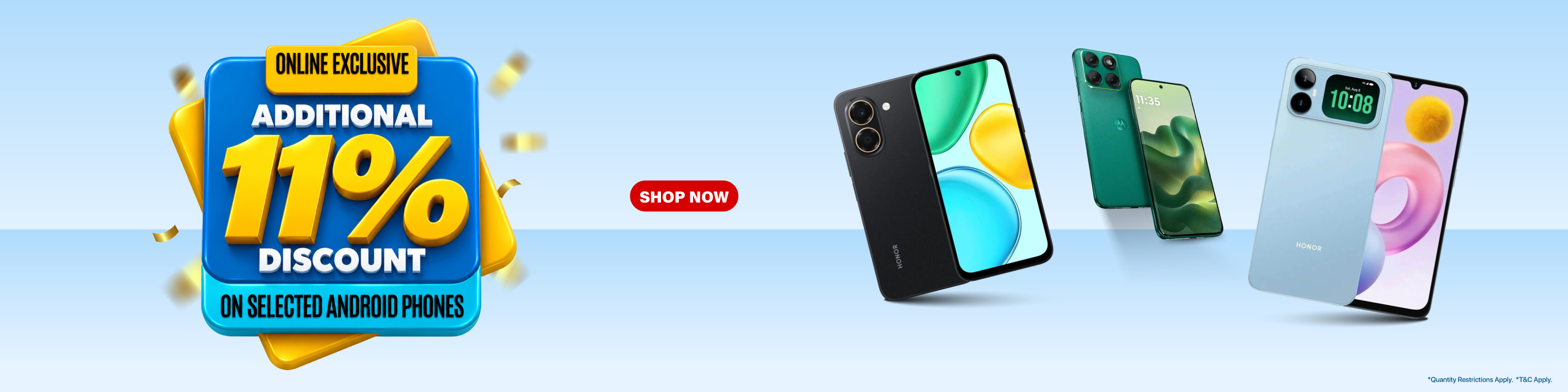 Mobiles 10%