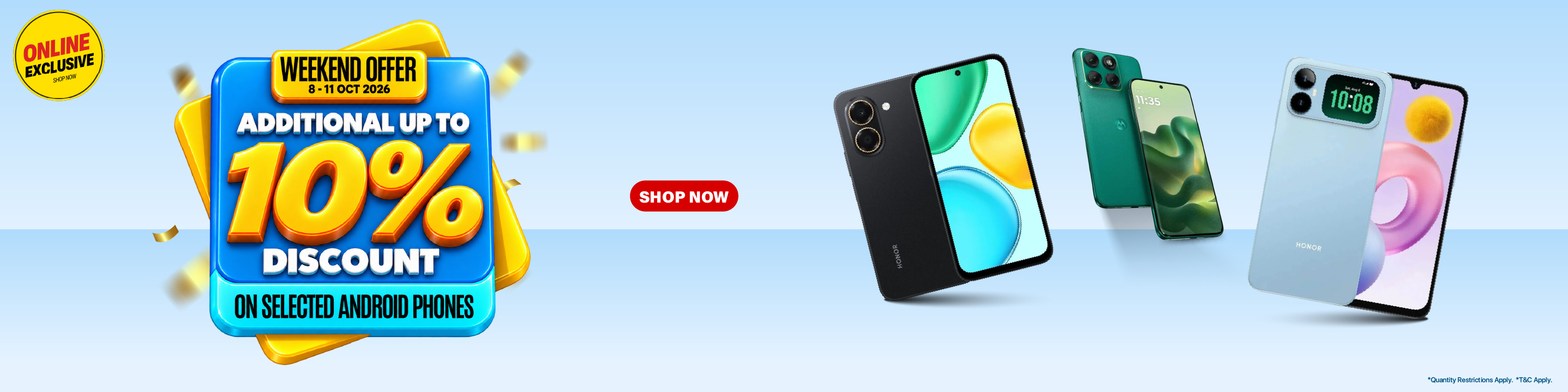 Mobiles 10%