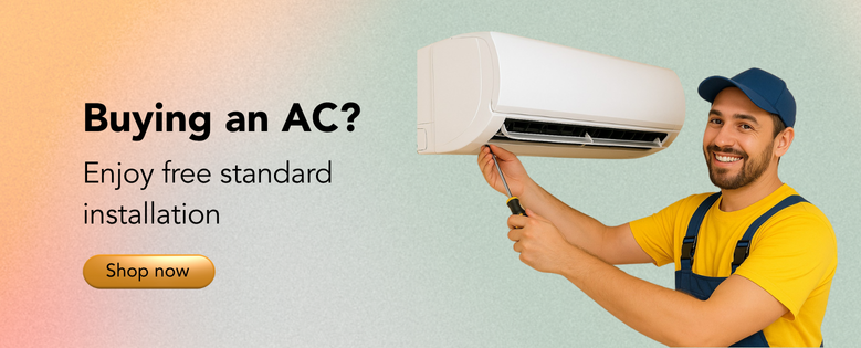 Free Installation for A/C's