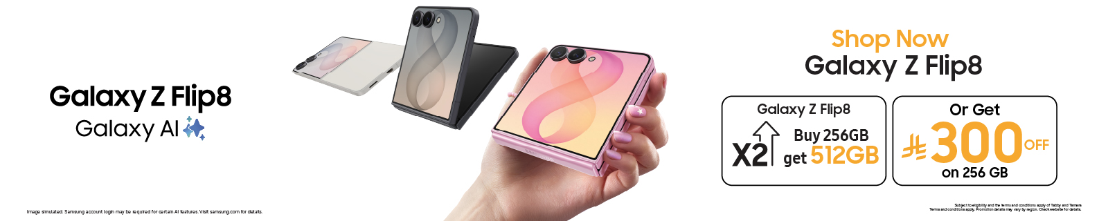 EN Samsung Galaxy Z Flip8 LP – Desktop