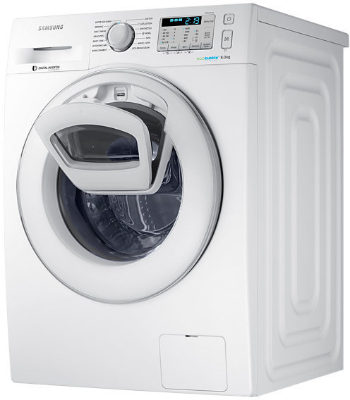 Samsung Front Load Washer 8Kg White WW80K5413WWSG Samsung Front Load Washer 8Kg White WW80K5413WWSG