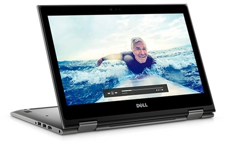 Dell Inspiron 13 5378 Convertible Touch Laptop - Core i7 2.7GHz 16GB 256GB Shared Win10 13.3inch FHD Grey Dell Inspiron 13 5378 Convertible Touch Laptop - Core i7 2.7GHz 16GB 256GB Shared Win10 13.3inch FHD Grey