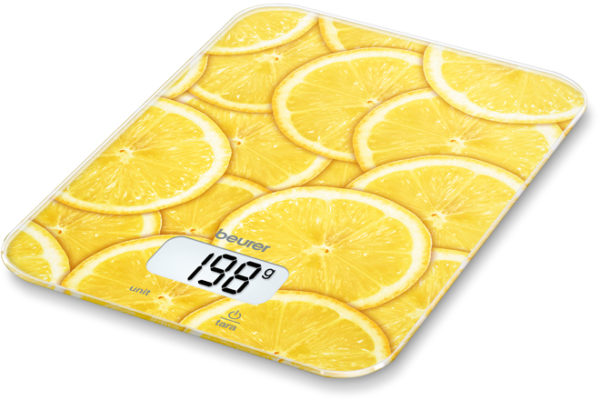 Beurer Digital Kitchen Scale Lemon KS19 Beurer Digital Kitchen Scale Lemon KS19