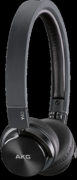 AKG Y40 On Ear Headphone Black AKG Y40 On Ear Headphone Black