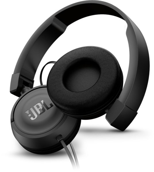JBL T450 On Ear Headphone Black JBL T450 On Ear Headphone Black