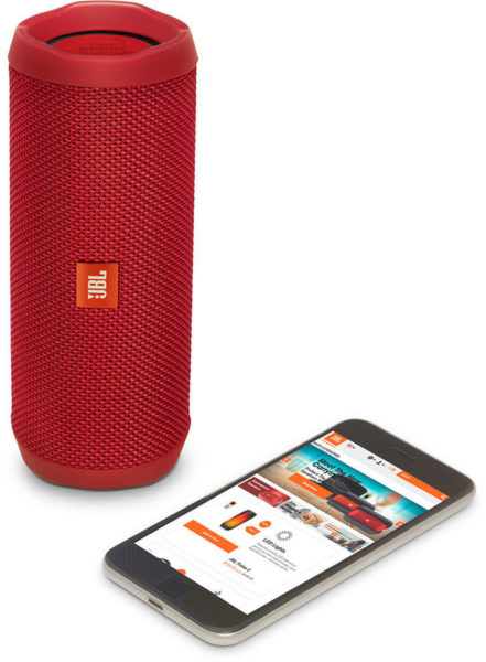 JBL FLIP4 Waterproof Portable Bluetooth Speaker Red JBL FLIP4 Waterproof Portable Bluetooth Speaker Red