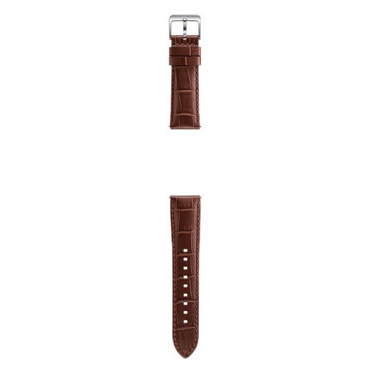 Samsung Alligator Grain Leather Band Brown For Gear S3 - ET-YSA76MDEGAE Samsung Alligator Grain Leather Band Brown For Gear S3 - ET-YSA76MDEGAE