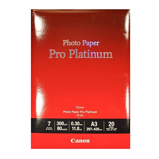 Buy Canon PT101 4×6 Pro Platinum Glossy Photo Paper in Dubai UAE. Canon