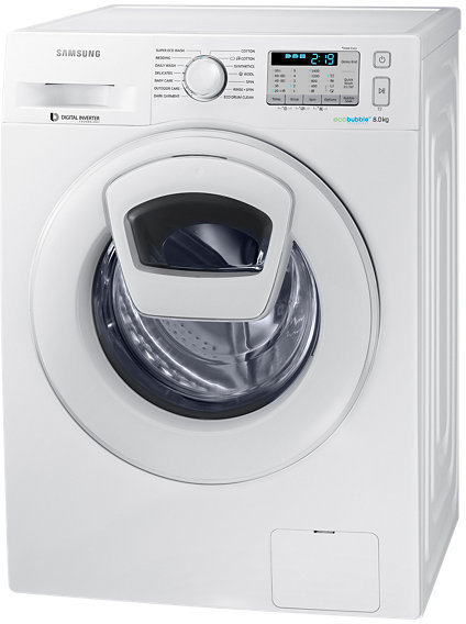 Samsung Front Load Washer 8Kg White 8kg WW80K5413WWSG Samsung Front Load Washer 8Kg White 8kg WW80K5413WWSG