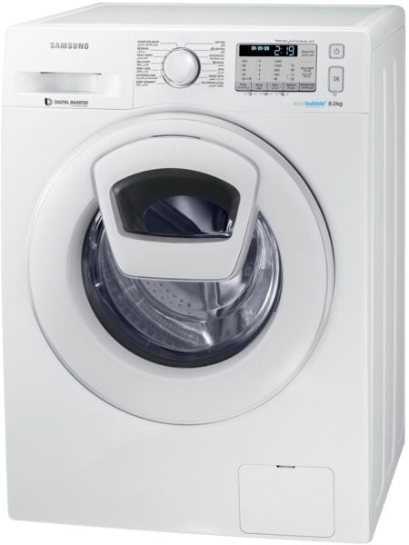 Samsung Front Load Washer 8Kg White 8kg WW80K5413WWSG Samsung Front Load Washer 8Kg White 8kg WW80K5413WWSG