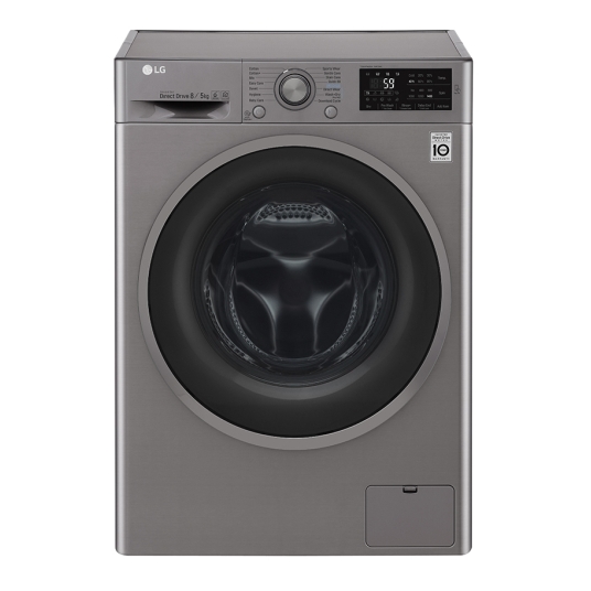LG Front Load Washer 8kg F4J6TMP8S LG Front Load Washer 8kg F4J6TMP8S