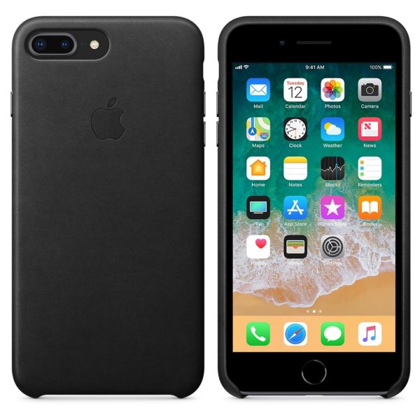 Apple Leather Case Black For iPhone 8 Plus/7 Plus - MQHM2ZM/A Apple Leather Case Black For iPhone 8 Plus/7 Plus - MQHM2ZM/A