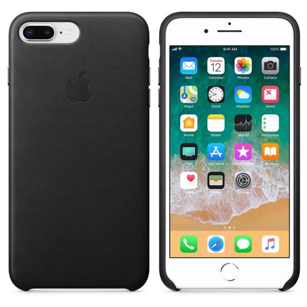 Apple Leather Case Black For iPhone 8 Plus/7 Plus - MQHM2ZM/A Apple Leather Case Black For iPhone 8 Plus/7 Plus - MQHM2ZM/A