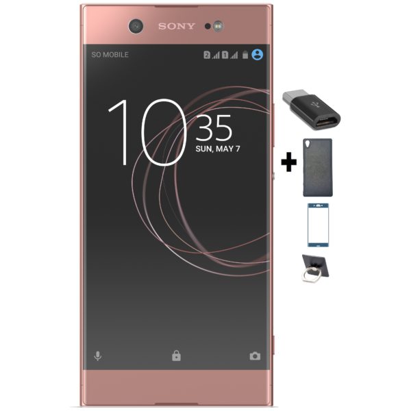 Sony Xperia XA1 Ultra 4G Dual Sim Smartphone 32GB Pink + Essential Pack Sony Xperia XA1 Ultra 4G Dual Sim Smartphone 32GB Pink + Essential Pack