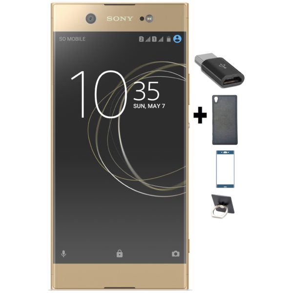 Sony Xperia XA1 Ultra 4G Dual Sim Smartphone 32GB Gold+Essential Pack Sony Xperia XA1 Ultra 4G Dual Sim Smartphone 32GB Gold+Essential Pack