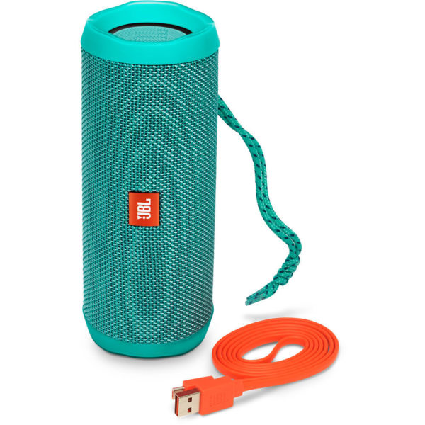 JBL FLIP4 Waterproof Portable Bluetooth Speaker Teal JBL FLIP4 Waterproof Portable Bluetooth Speaker Teal