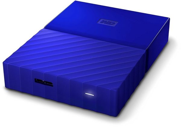 Western Digital WDBYFT0040BBL My Passport Hard Drive 4TB Blue Western Digital WDBYFT0040BBL My Passport Hard Drive 4TB Blue