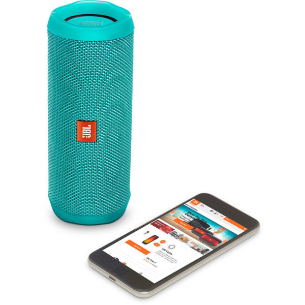 JBL FLIP4 Waterproof Portable Bluetooth Speaker Teal JBL FLIP4 Waterproof Portable Bluetooth Speaker Teal
