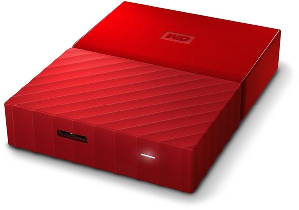Western Digital WDBYFT0020BRD My Passport Hard Drive 2TB Red Western Digital WDBYFT0020BRD My Passport Hard Drive 2TB Red