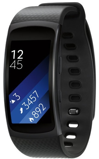 Samsung Gear Fit2 Fitness Band Large Dark Grey SM-R3600DAAXSG Samsung Gear Fit2 Fitness Band Large Dark Grey SM-R3600DAAXSG