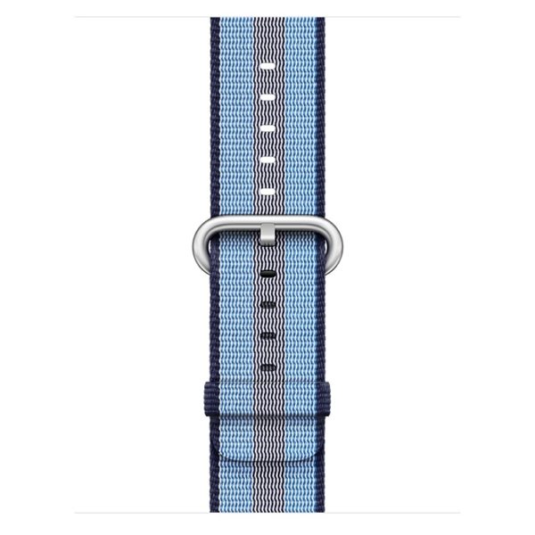 Apple Woven Nylon Band 38mm Midnight Blue Stripe - MQVJ2ZM/A Apple Woven Nylon Band 38mm Midnight Blue Stripe - MQVJ2ZM/A