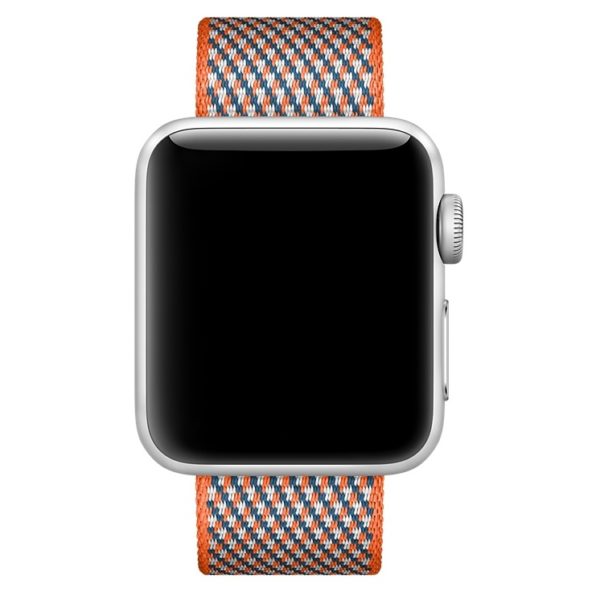 Apple Woven Nylon Band 42mm Spicy Orange Check - MQVP2ZM/A Apple Woven Nylon Band 42mm Spicy Orange Check - MQVP2ZM/A