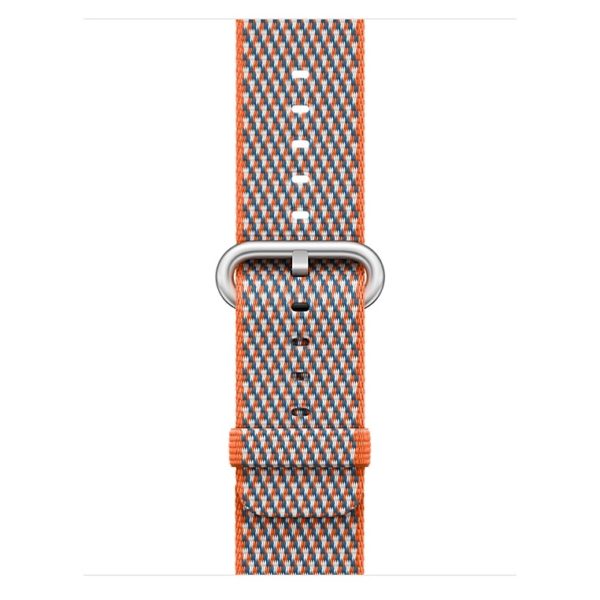 Apple Woven Nylon Band 42mm Spicy Orange Check - MQVP2ZM/A Apple Woven Nylon Band 42mm Spicy Orange Check - MQVP2ZM/A