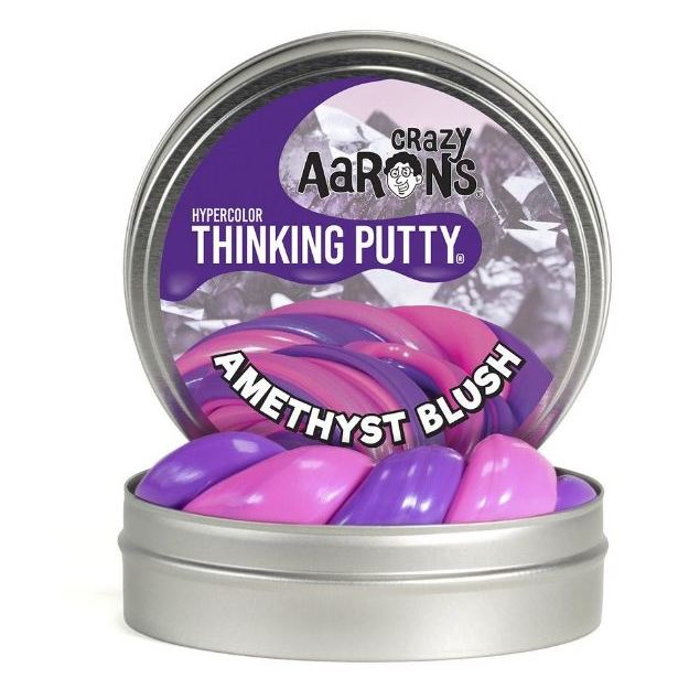 Crazy Aarons Amethyst Blush Hyper Colors Thinking Putty AU020