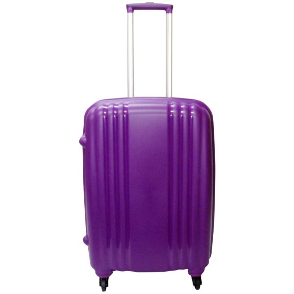 Highflyer THKELVIN3PC Kelvin Trolley Luggage Bag Purple 3pc Set Highflyer THKELVIN3PC Kelvin Trolley Luggage Bag Purple 3pc Set