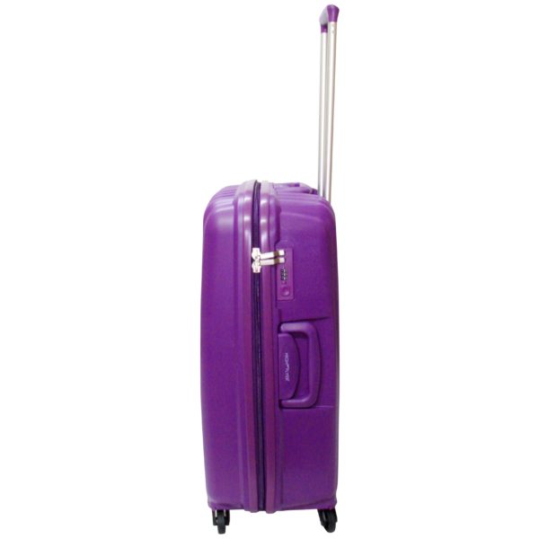 Highflyer THKELVIN3PC Kelvin Trolley Luggage Bag Purple 3pc Set Highflyer THKELVIN3PC Kelvin Trolley Luggage Bag Purple 3pc Set
