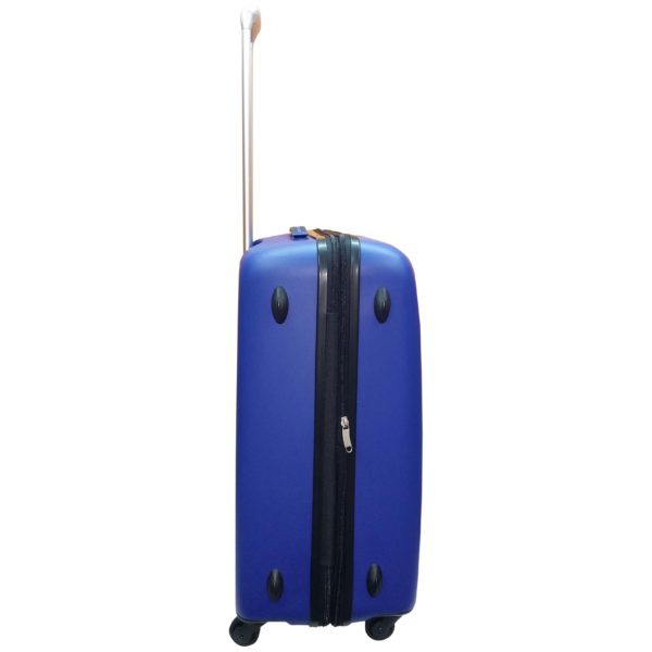 Highflyer WAVES Unbreakable Hard Trolley Luggage Bag 3pc Set TH-WAVES-3PC - Blue Highflyer WAVES Unbreakable Hard Trolley Luggage Bag 3pc Set TH-WAVES-3PC - Blue