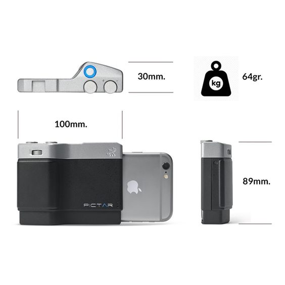Miggo Pictar Camera Grip For Small Smartphone PT-ONE BS 30 Miggo Pictar Camera Grip For Small Smartphone PT-ONE BS 30