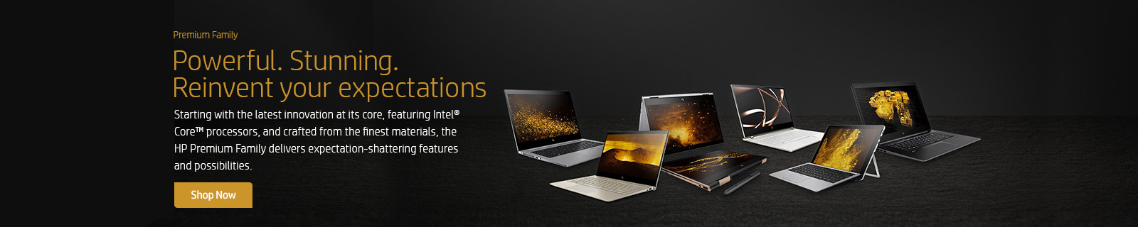 HP Desktop Banner