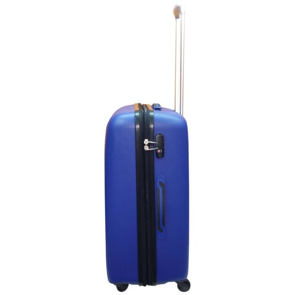 Highflyer WAVES Unbreakable Hard Trolley Luggage Bag 3pc Set TH-WAVES-3PC - Blue Highflyer WAVES Unbreakable Hard Trolley Luggage Bag 3pc Set TH-WAVES-3PC - Blue